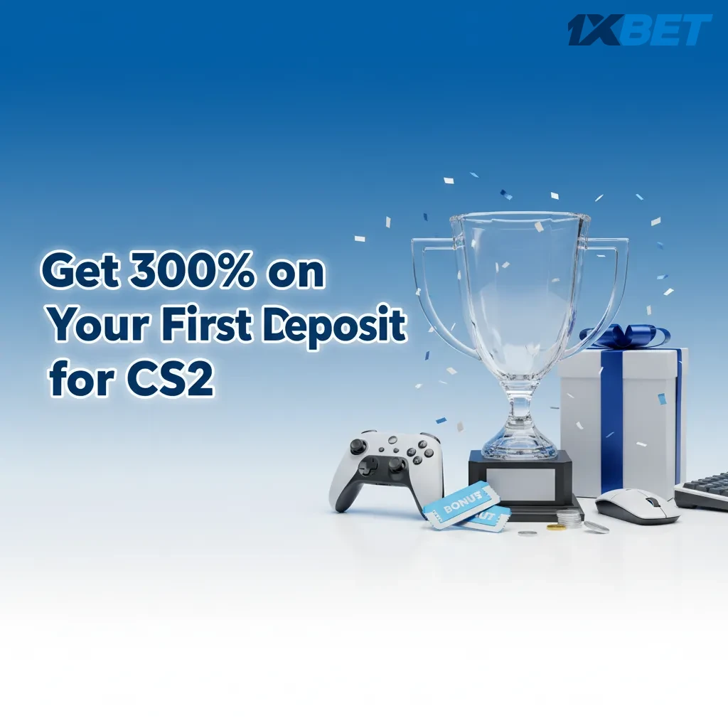 Get 300% on your first CS2 deposit at 1xBet. Bonus in TZS; new users only.