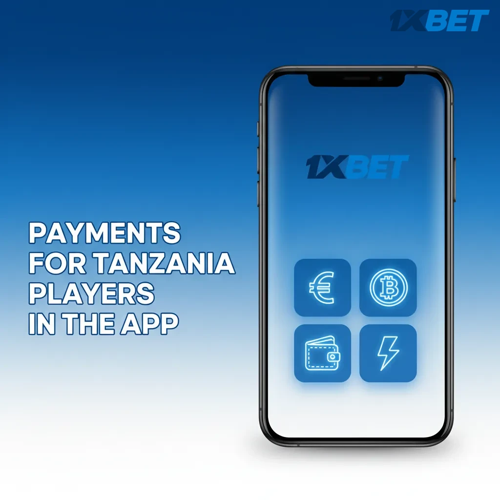 App payments for Tanzania: TZS deposits from 1,000, withdrawals from 2,000; M-Pesa, Tigo Pesa, Airtel, HaloPesa, cards.