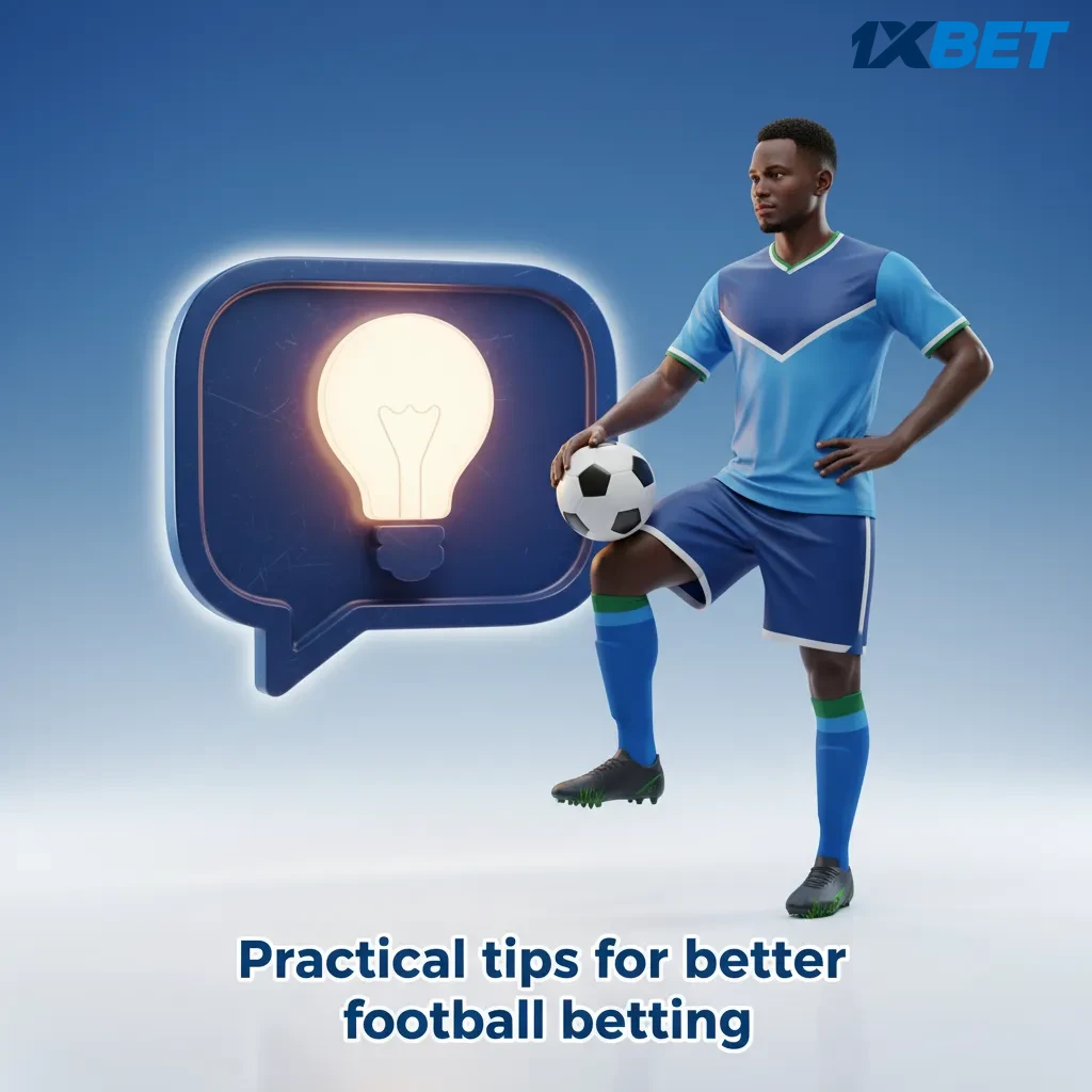 Infographic: tips for better football betting—form/xG, lineups, tactics, home/away, schedule, weather, odds, bankroll.