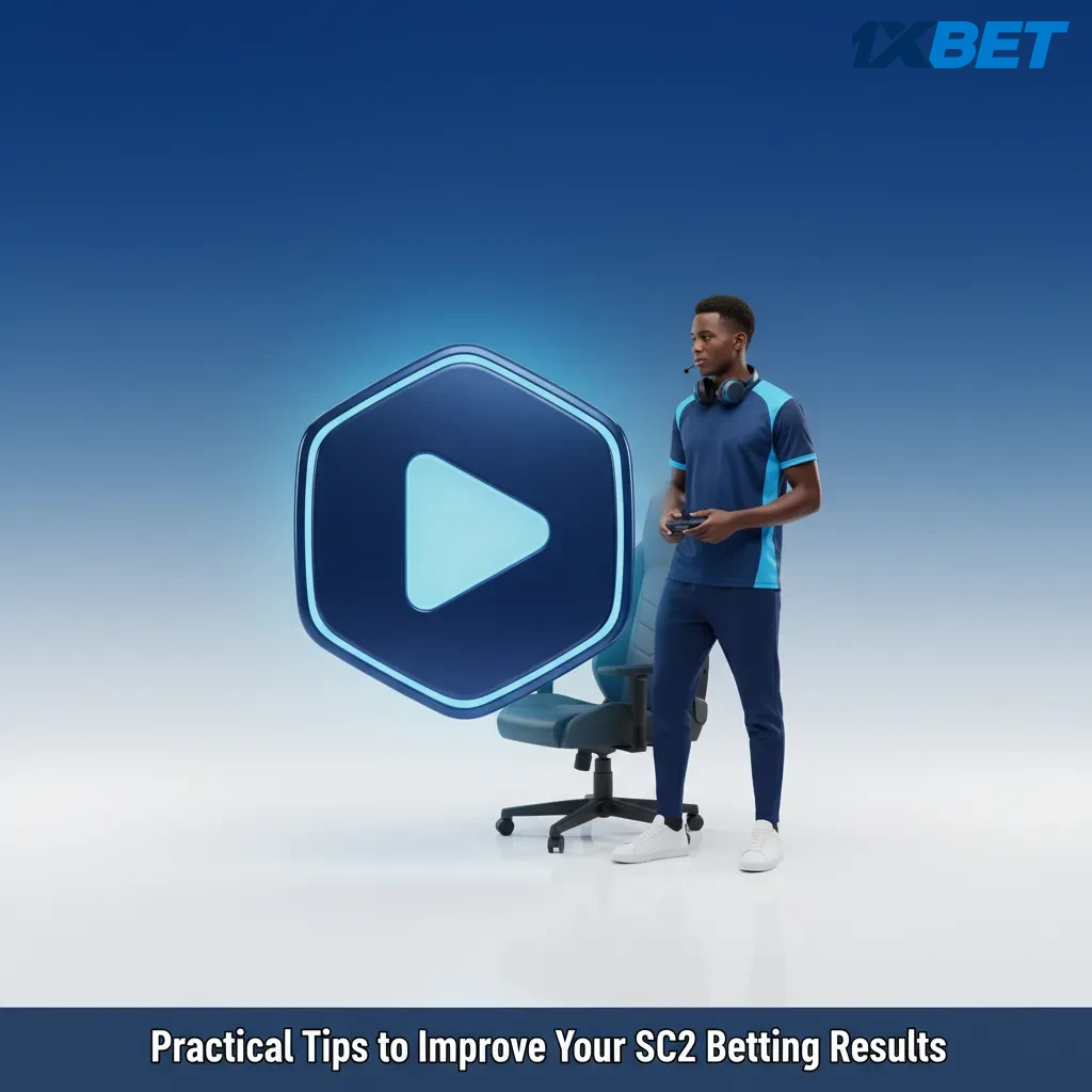 SC2 betting tips infographic with checklist: bankroll 1–3%, H2H, map pool, Bo5 prep, race matchups, VOD review, track bets.