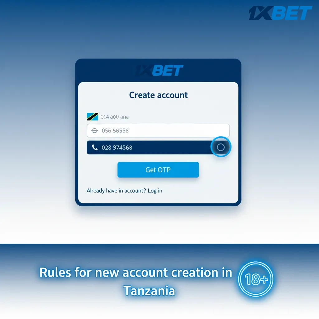 Tanzania account rules: 18+, one account per person/device, real ID details, local phone/email, KYC compliance.