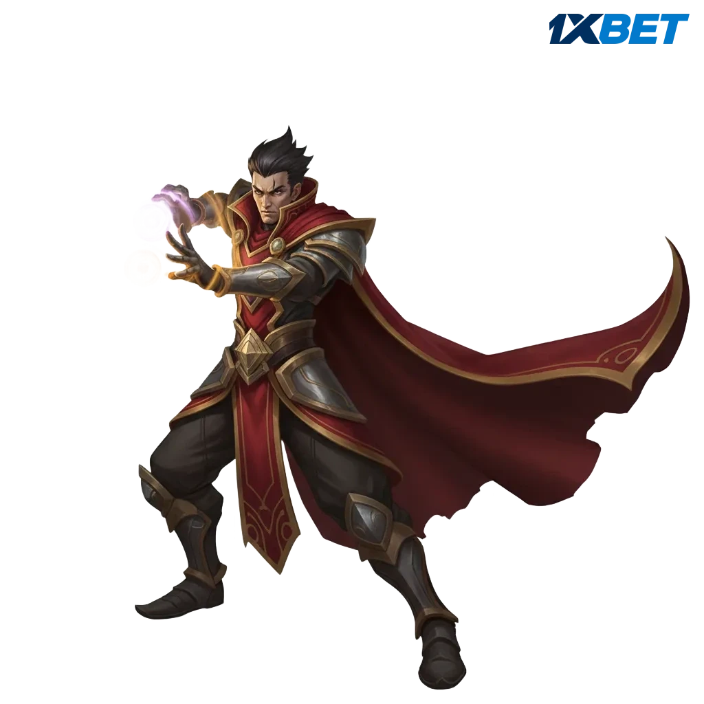 Smartphone showing 1xBet Dota 2 betting app with live odds, many markets, and a 300% first deposit bonus in Tanzania.