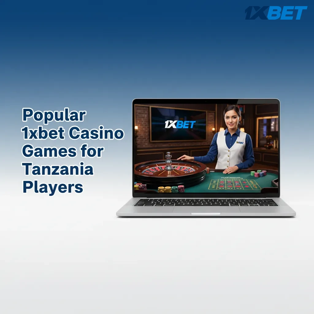 Popular 1xbet casino games in Tanzania: Sweet Bonanza, Gates of Olympus, Book of Dead, roulette, blackjack, Aviator.