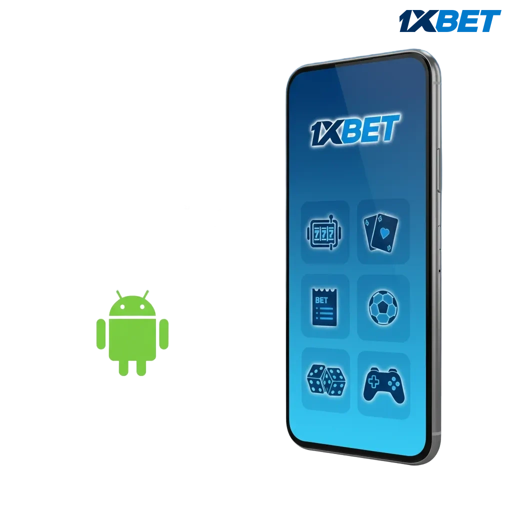 1xBet Android app: free download, quick install, mobile betting, casino play, and easy cash-out.