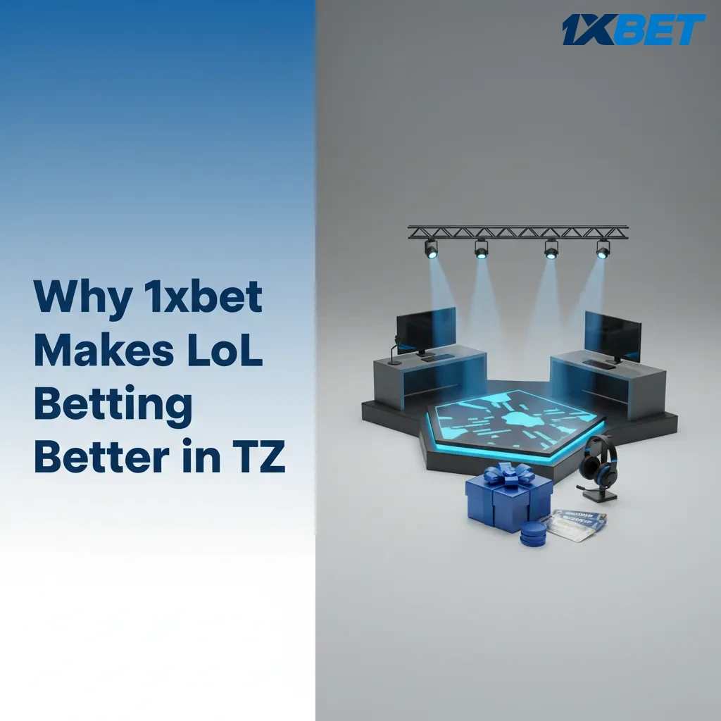 1xBet LoL betting in Tanzania: 300% bonus, M-Pesa/Tigo Pesa/Airtel Money, high odds, 24/7 support, easy mobile app.